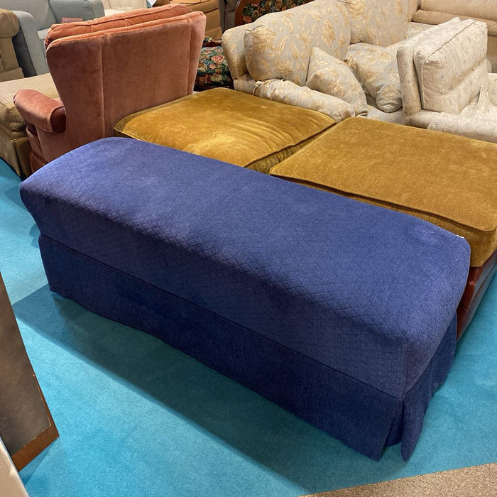 Blue Fabric Bench (SK)