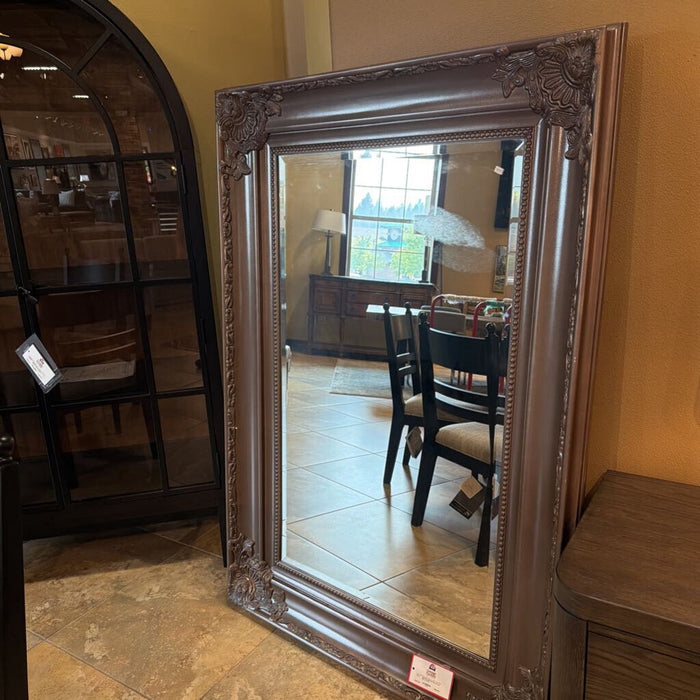 65x45 Brown Frame Mirror (ATH)