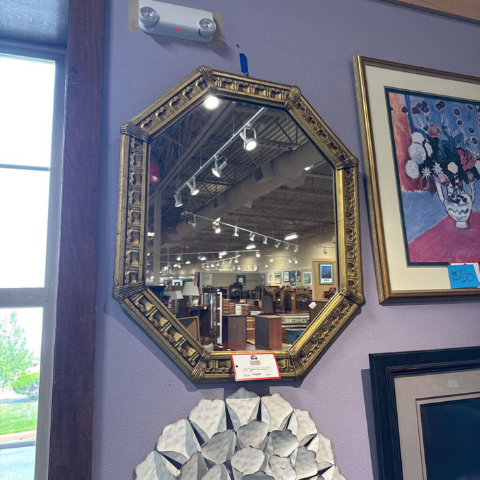 Gold Framed Mirror (KL)
