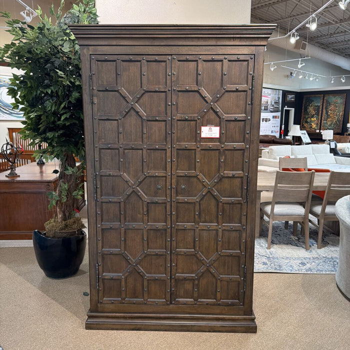 Large Rustic 2-Door Cabinet(ISK)