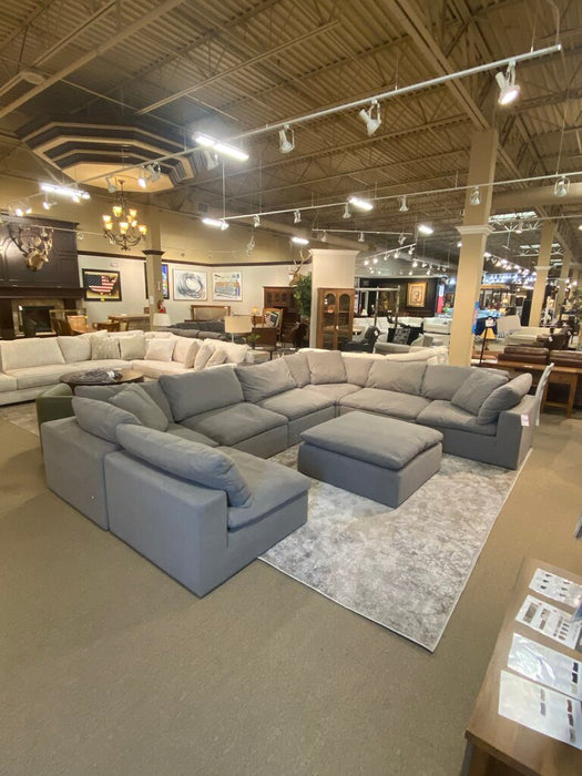 7 pc Grey Cloud Sectional (LSHH)