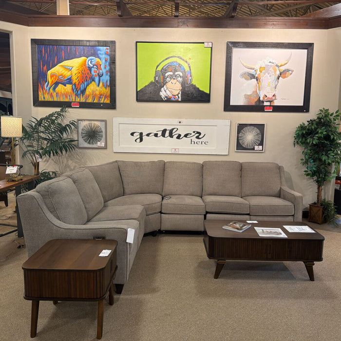 Bassett Powered Reclining Sectional(CTHH)