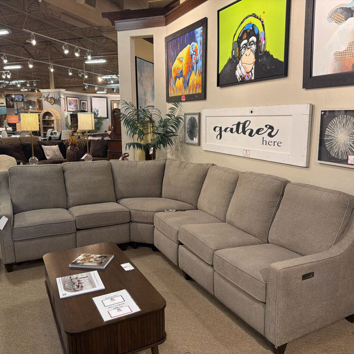 Bassett Powered Reclining Sectional(CTHH)