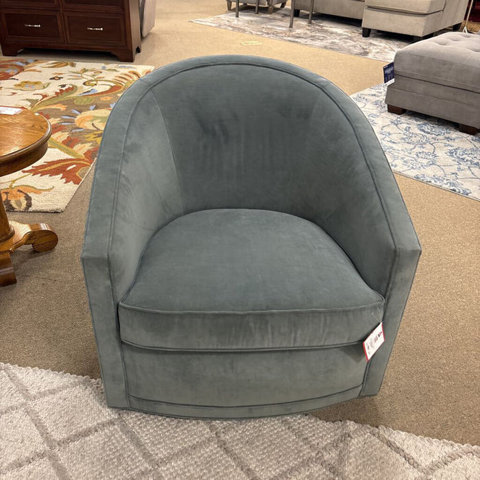 Light Blue Swivel Chair(TI)