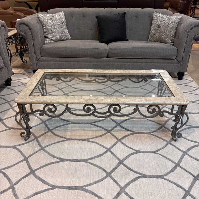 GT Large Marble Coffee Table(LSH)