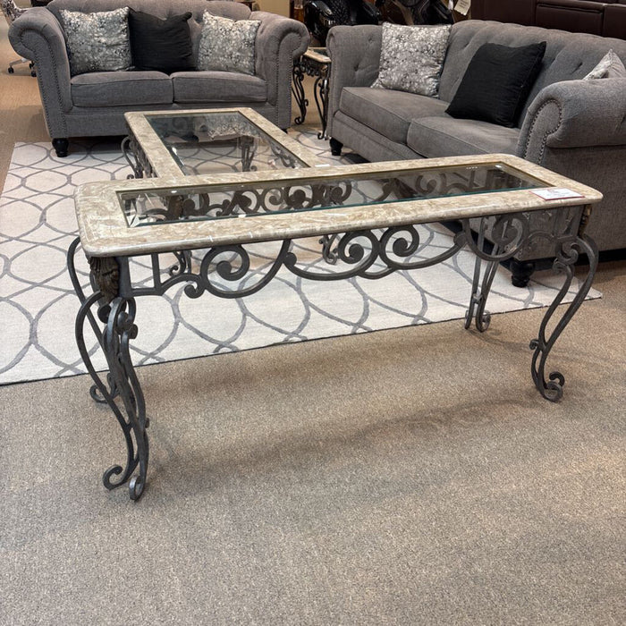 GT/Marble Sofa Table(BAH)