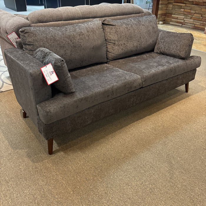 Grey Modern Fabric Sofa (LSH)