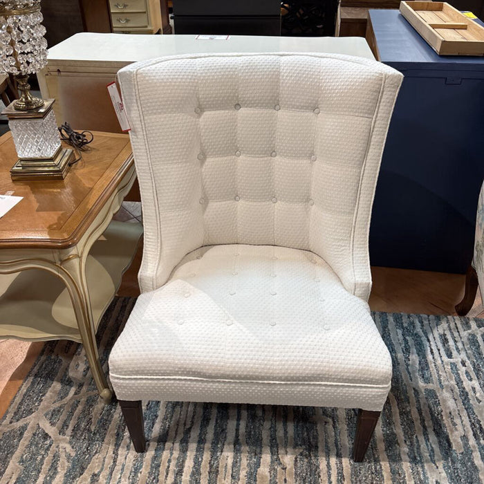White Accent Chair (MI)