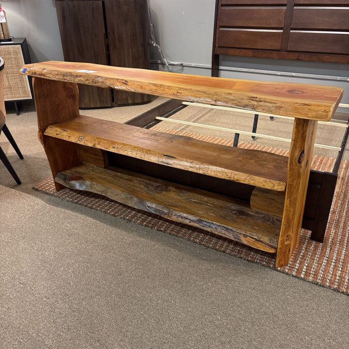 Large Live-Edge 3-Tier TV Stand(KHK)