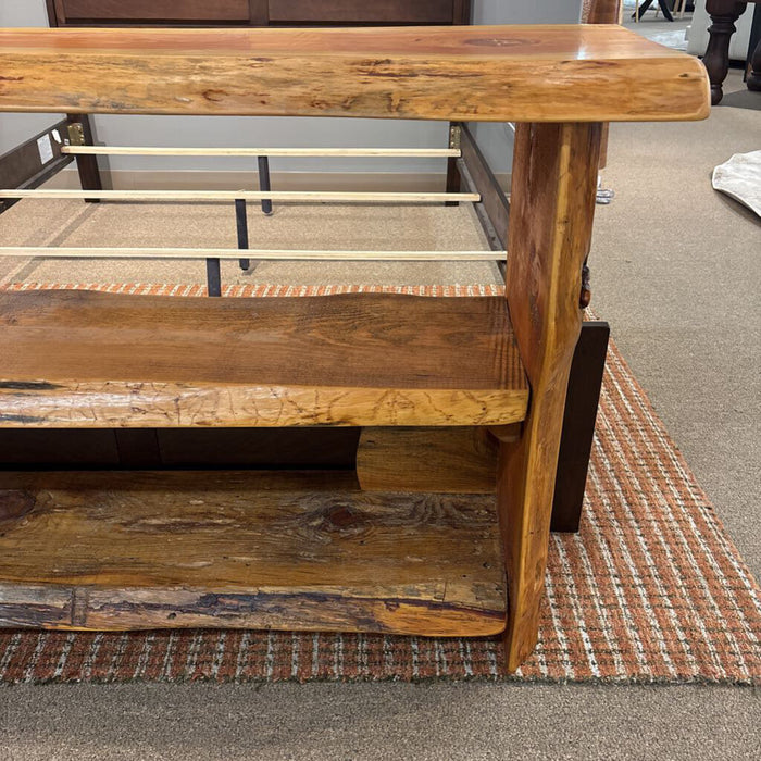 Large Live-Edge 3-Tier TV Stand(KHK)