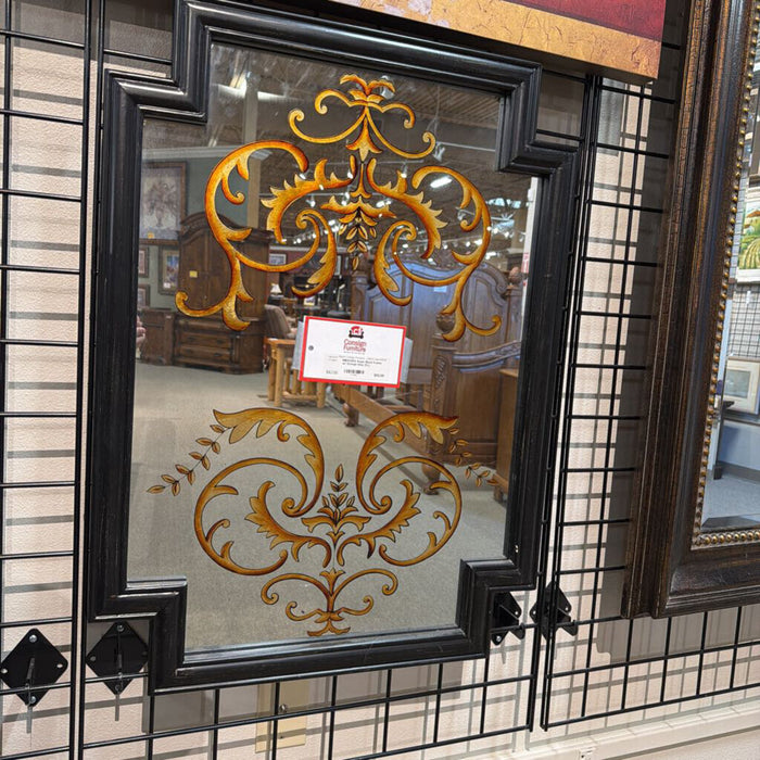 Asian Black Frame w/ Orange Inlay (KL)