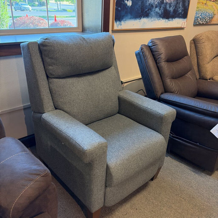 Powered Grey Fabric Recliner(KHK)