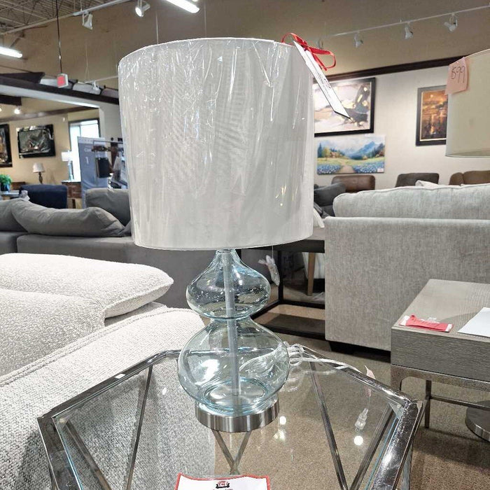 BLUE GLASS LAMP (BBH)