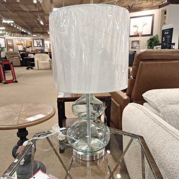 BLUE GLASS LAMP (BBH)