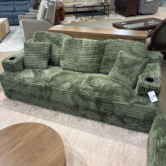 GREEN BONELESS SOFA (CMI)