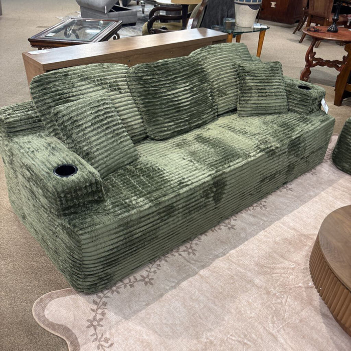 GREEN BONELESS SOFA (CMI)