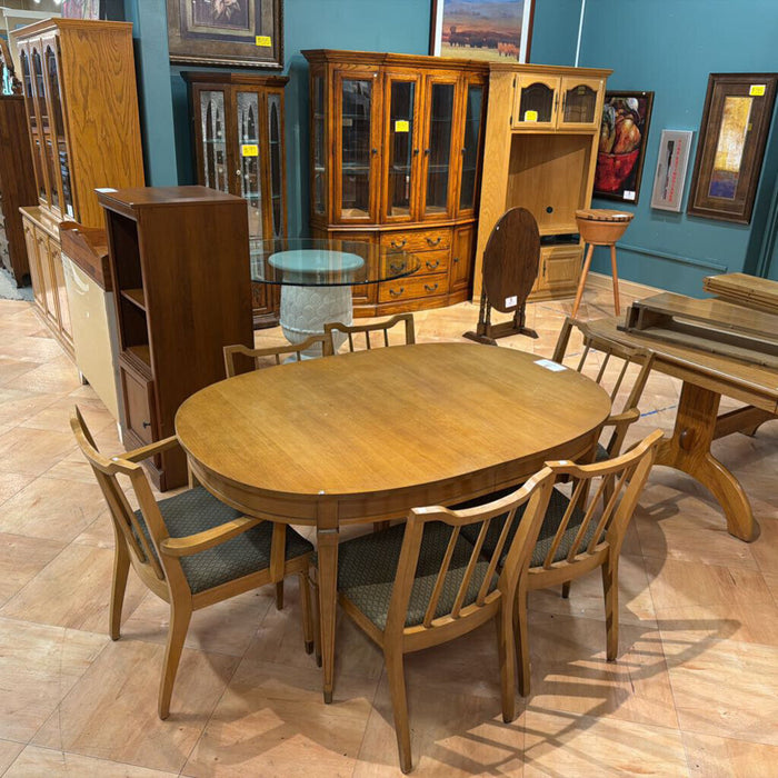 Dining Table + 6 Chairs + 2 Leafs (ALK)