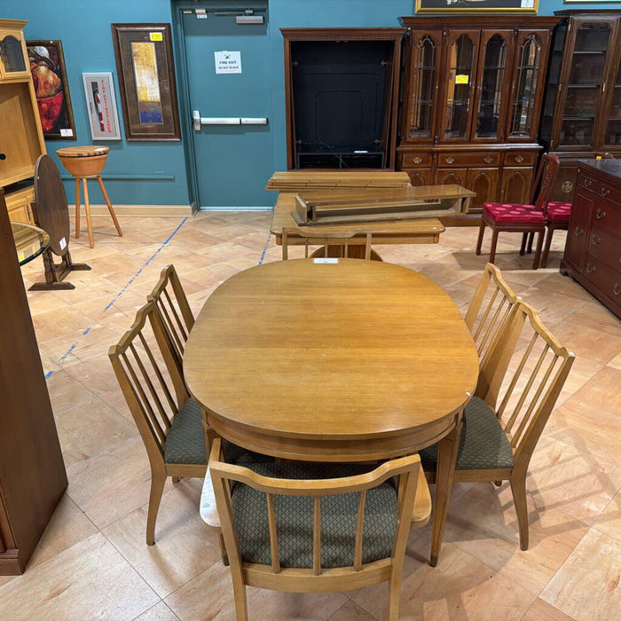 Dining Table + 6 Chairs + 2 Leafs (ALK)