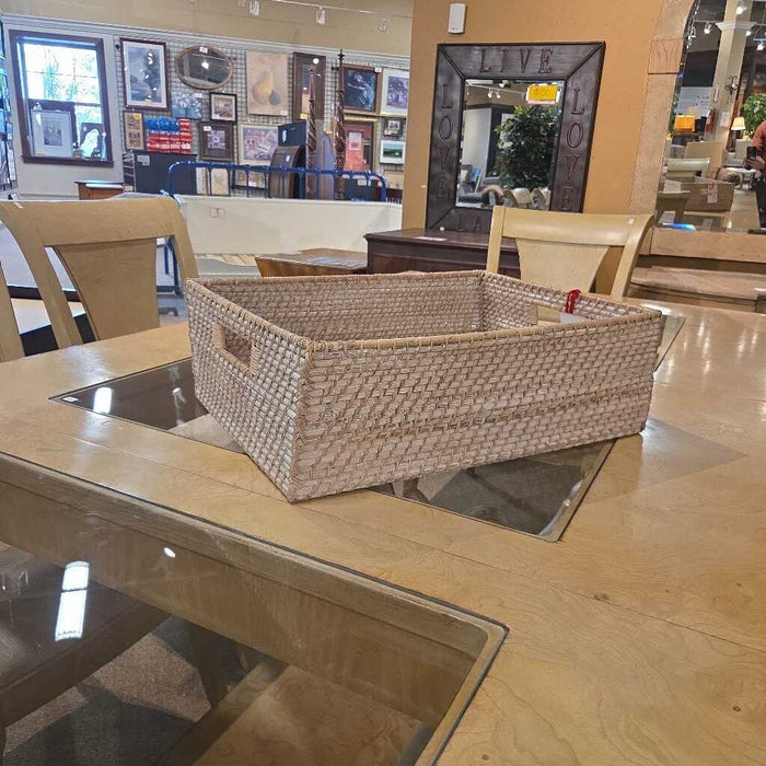 West Elm - Modern Weave Rattan Basket (AT)