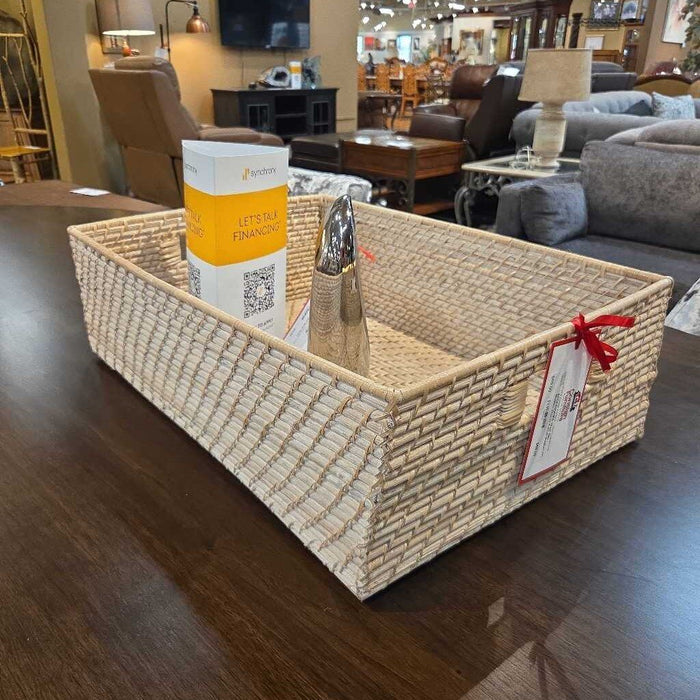 West Elm - Modern Weave Rattan Basket (AT)