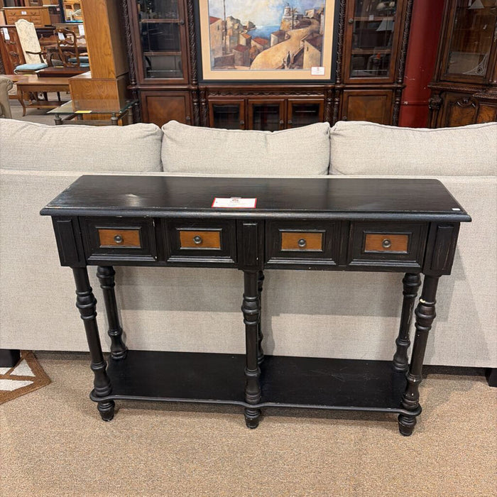 DW 2-Tier Black Console Table(TI)