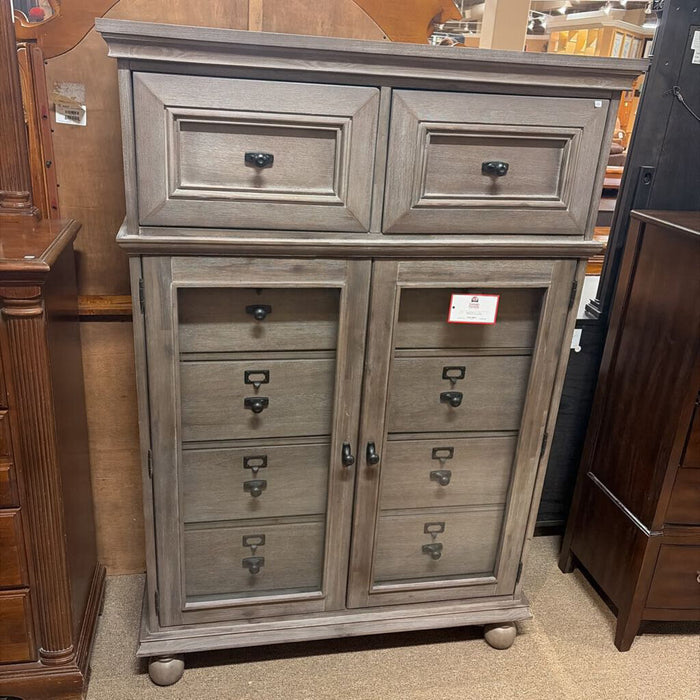 Grey 2-Door Gentlemens Dresser(ISK)