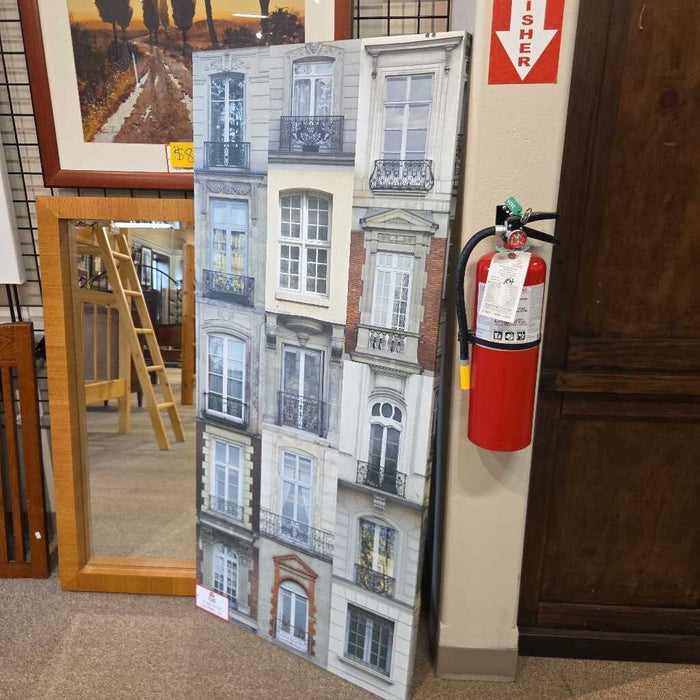 Window Vertical Canvas Art(KL)