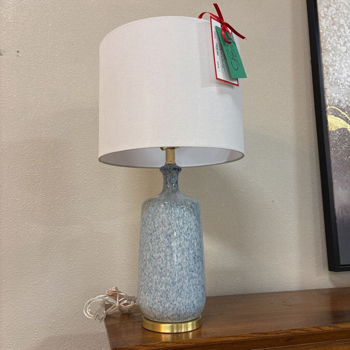 Blue Speckled Table Lamp(LS)