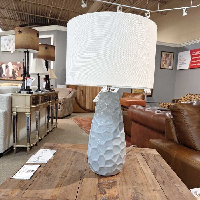Abstract Grey Table Lamp(LS)