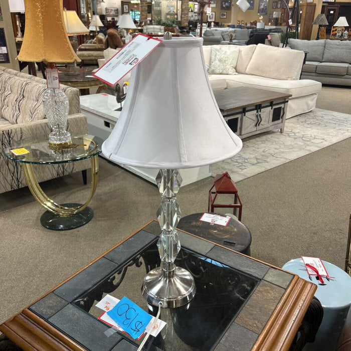 Silver Crystal Table Lamp(AT)