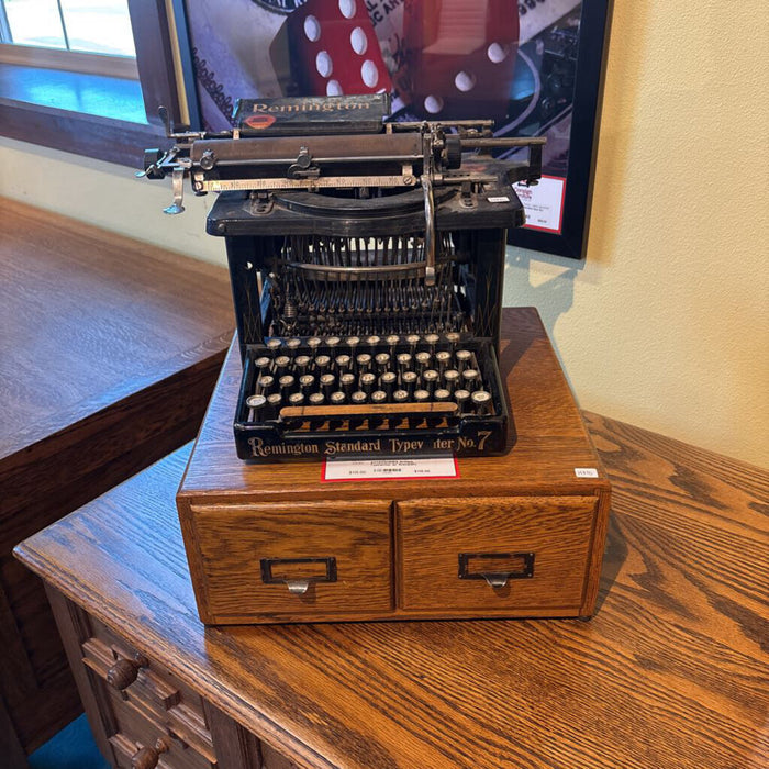 Antique Typewriter w/ Stand(SK)