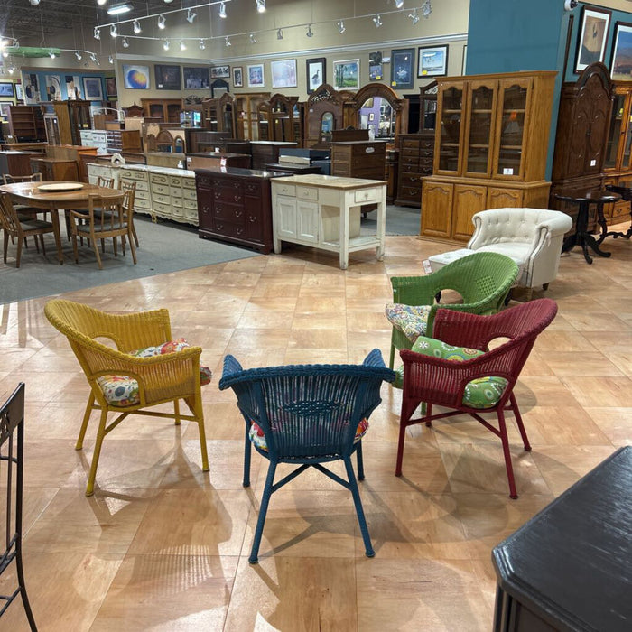 S/4 Multi-Color Patio Chairs(TI)
