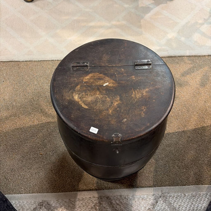 Round DW Barrel End Table(AT)