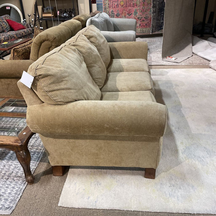 Tan Fabric Sleeper Sofa(BTK)
