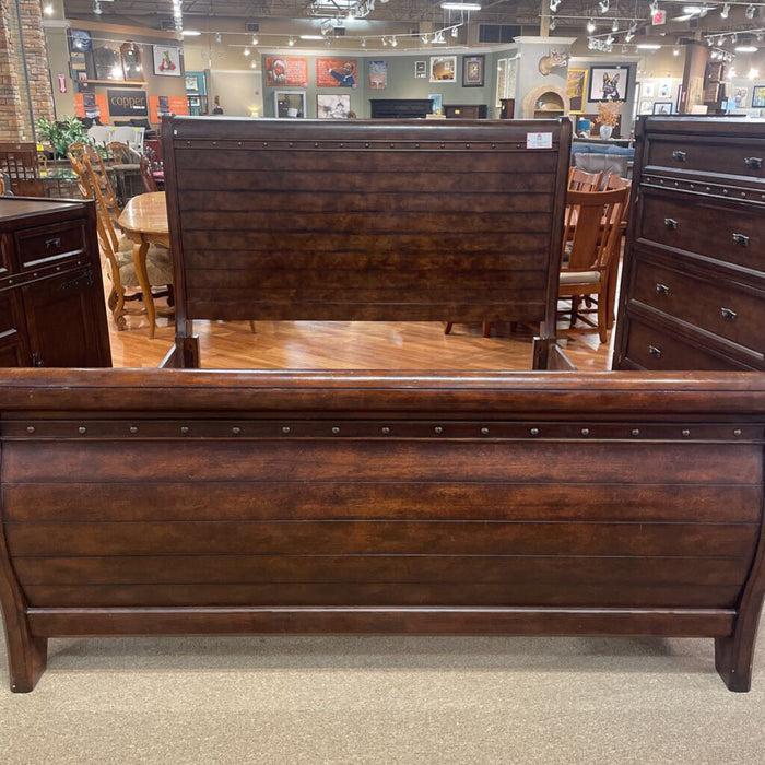 Rustic DW King Bedframe(SAK)