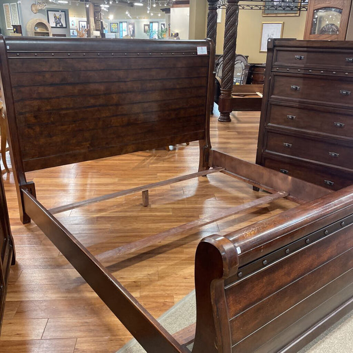 Rustic DW King Bedframe(SAK)
