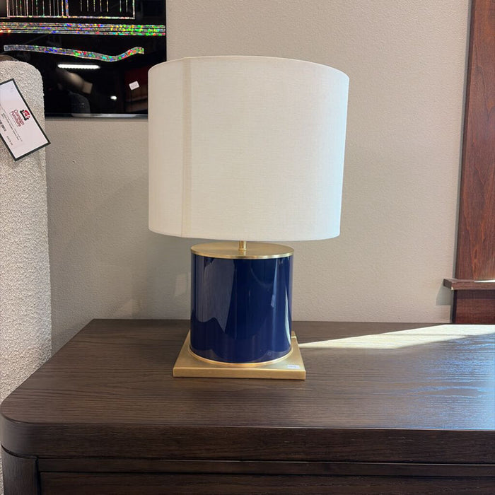 Blue/Gold Thick Table Lamp(AT)