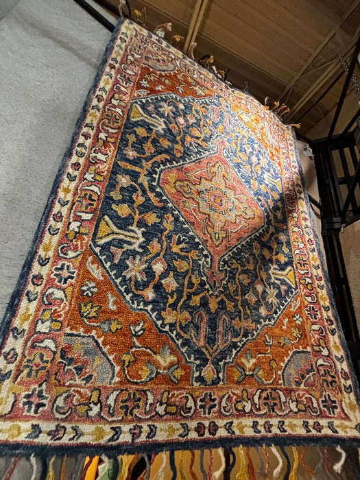 Multi-Color Tassled Rug(SK)