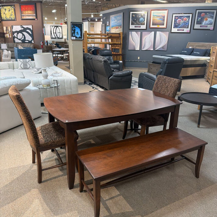 DW Table W/ 2 Chairs + 2 Benches (SLH)