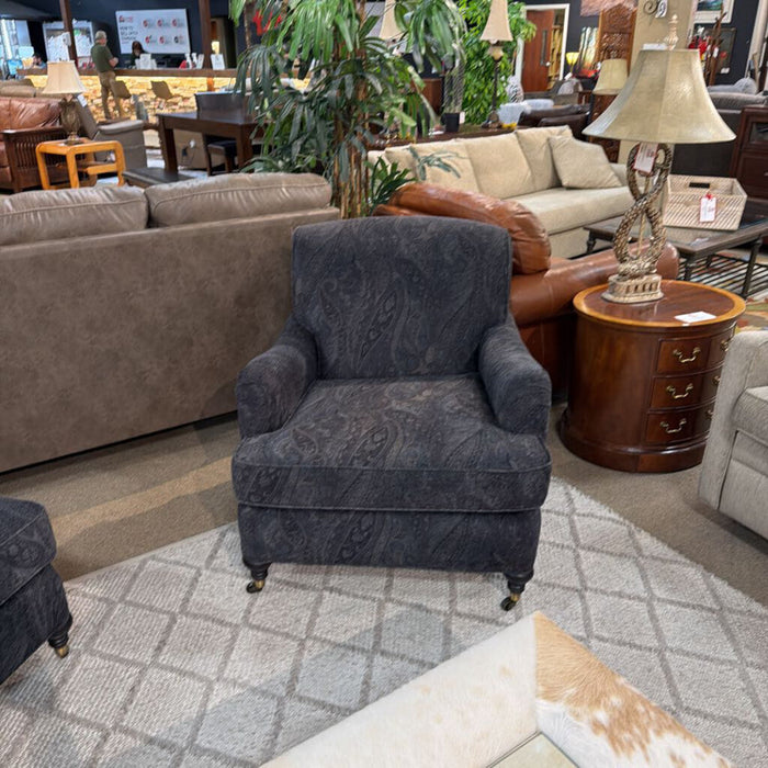 Pattern Fabric Accent Chair (BII)
