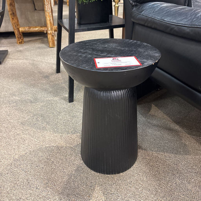 Black Round Stool (IH)