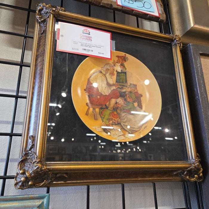 Orante Framed Gnome Dish Plate (BA)