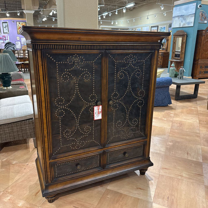 DW/Metal Rustic NH TV Armoire(ATH)
