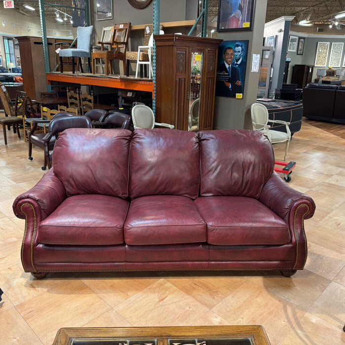 Hancock/Moore Leather NH Sofa(MSK)