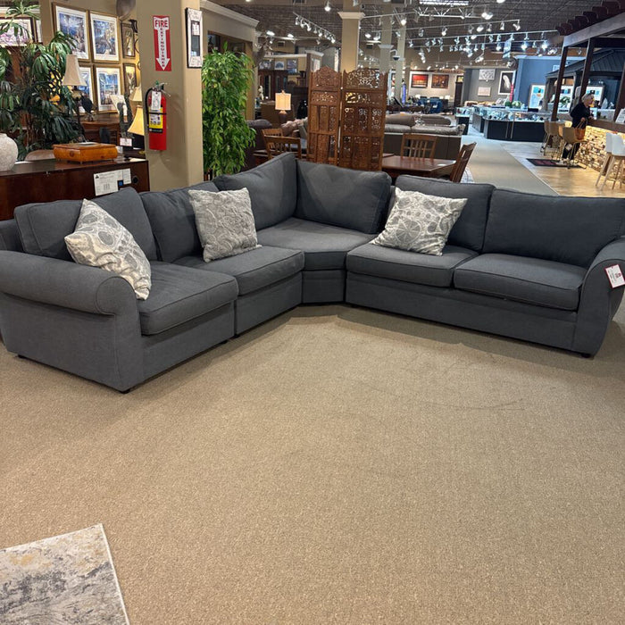 Grey Pottery Barn Sectional (TIH)