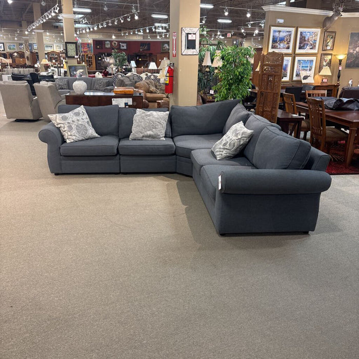 Grey Pottery Barn Sectional (TIH)