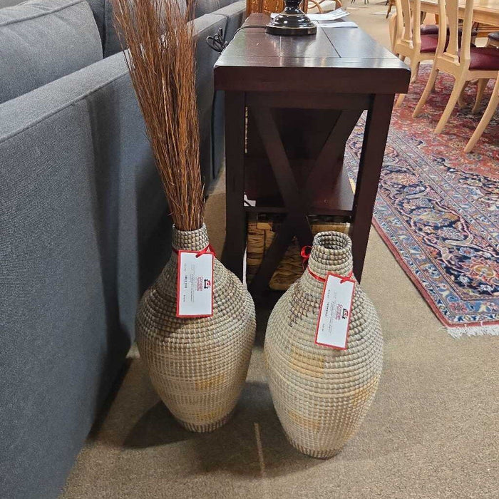 Wicker Banded Vase(LH)