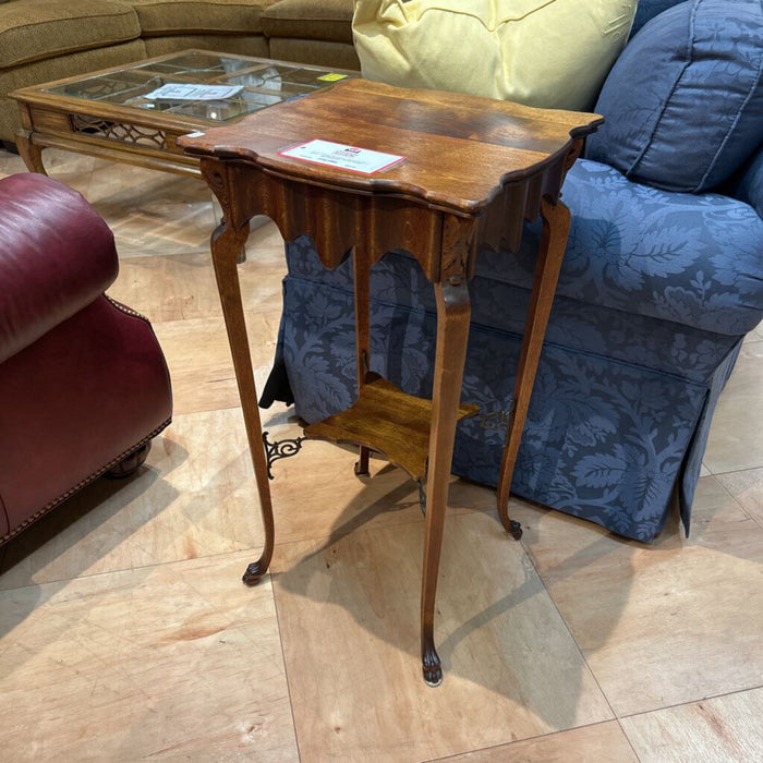 Tall DW Ornate End Table(LS)