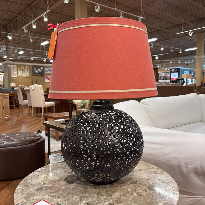 Black Metal Mesh Table Lamp(SK)