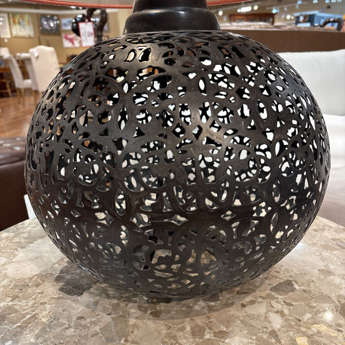 Black Metal Mesh Table Lamp(SK)